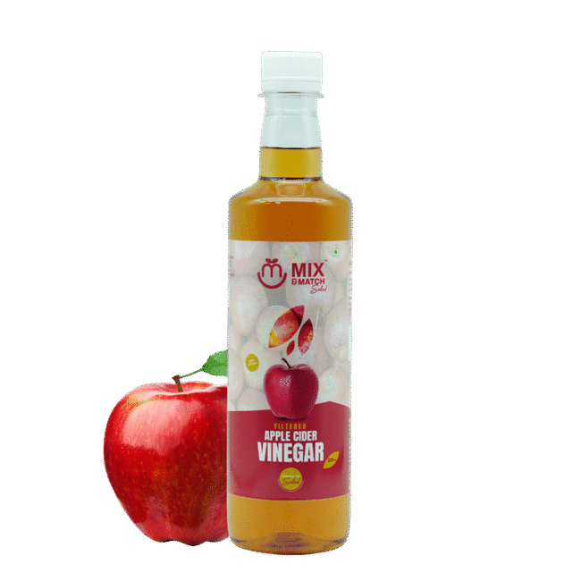 Mix and Match Apple cider vinegar filtered
