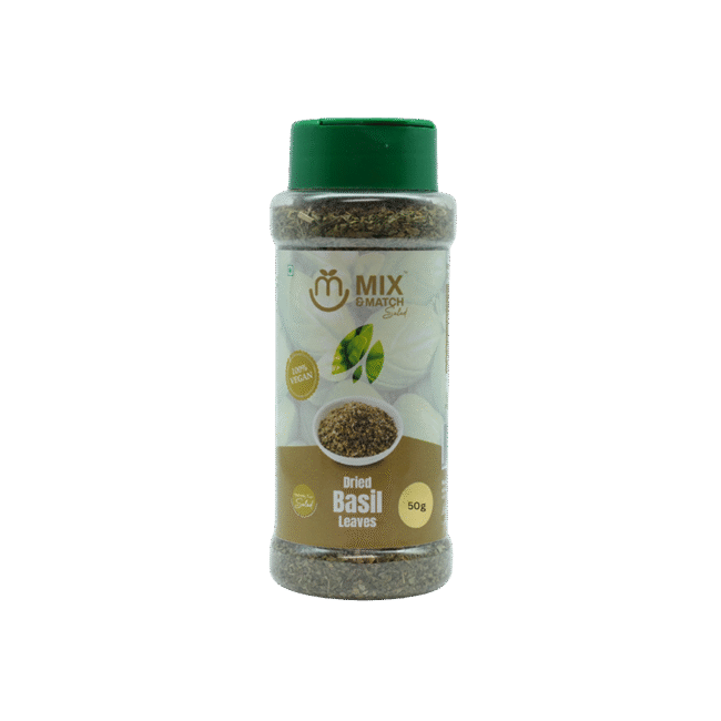Mix and Match Dried Basil Leaves - 50 gm