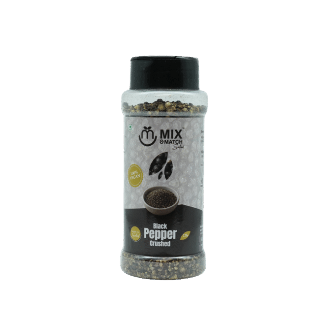 Mix and Match Crushed Black Pepper 125g