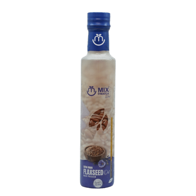 Mix and Match Extra Virgin Flax Seed Oil (CP)- 250 ml